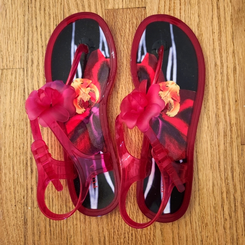 Furla Jelly Candy Sandals 9.5